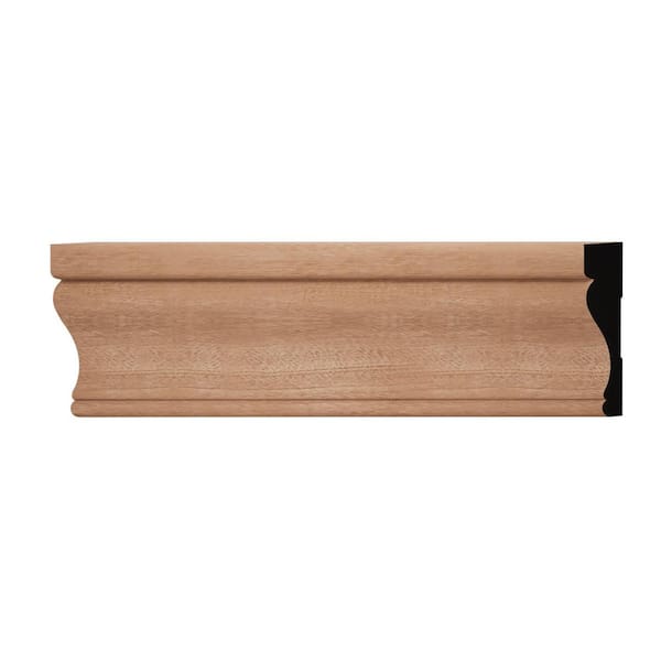 Ekena Millwork WM350 0.69 in. D x 3.5 in. W x 6 in. L Wood (Sapele) Casing Sample