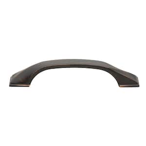 3-3/4 in. (96 mm) Center-to-Center Oil Rubbed Bronze Twisted Arch Bar Pull (10-Pack )