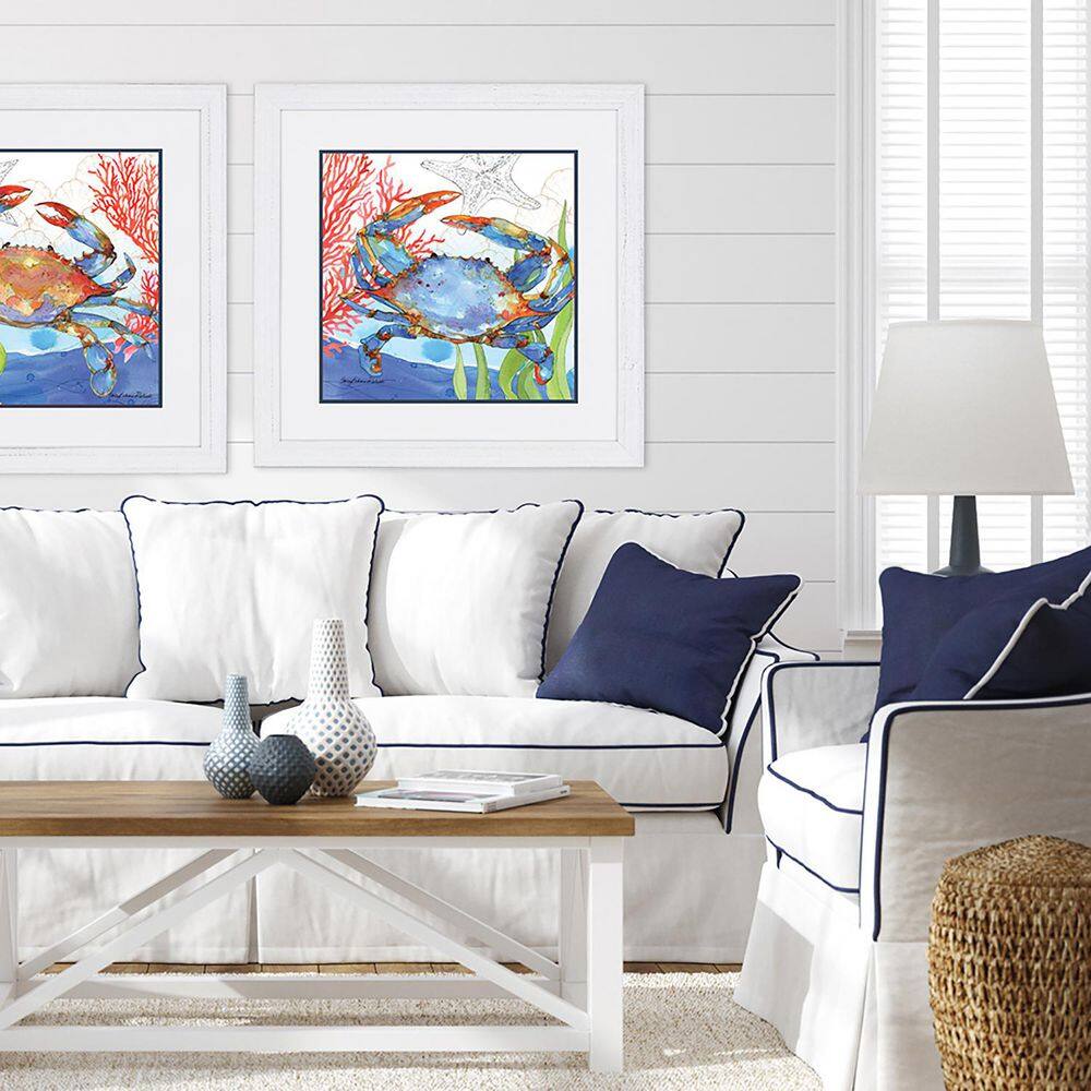 Oceana Crab by Roberts 1 Piece Framed Giclee Animal Art Print 36 in. x 36 in. price history on PriceWatchPro