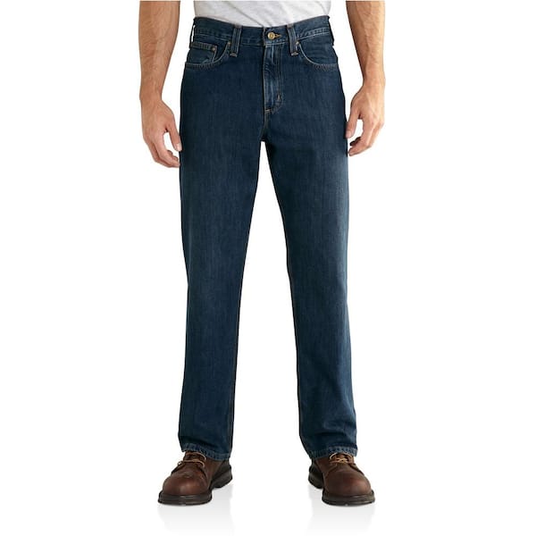 Carhartt Men's 31 in. x 28 in. Frontier Cotton/Polyester Relaxed Fit Holter Jean