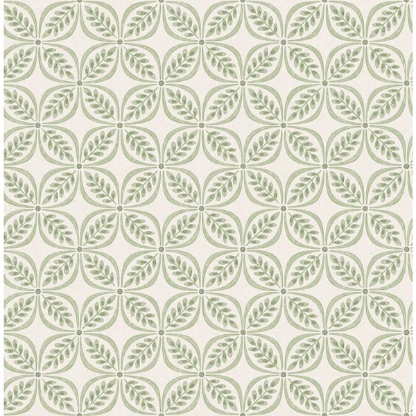 Green Morgrove Trellis Wallpaper
