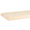 Rubbermaid Organic Ash Laminated Wood Shelf 12 in. D x 24 in. L 2110652 -  The Home Depot