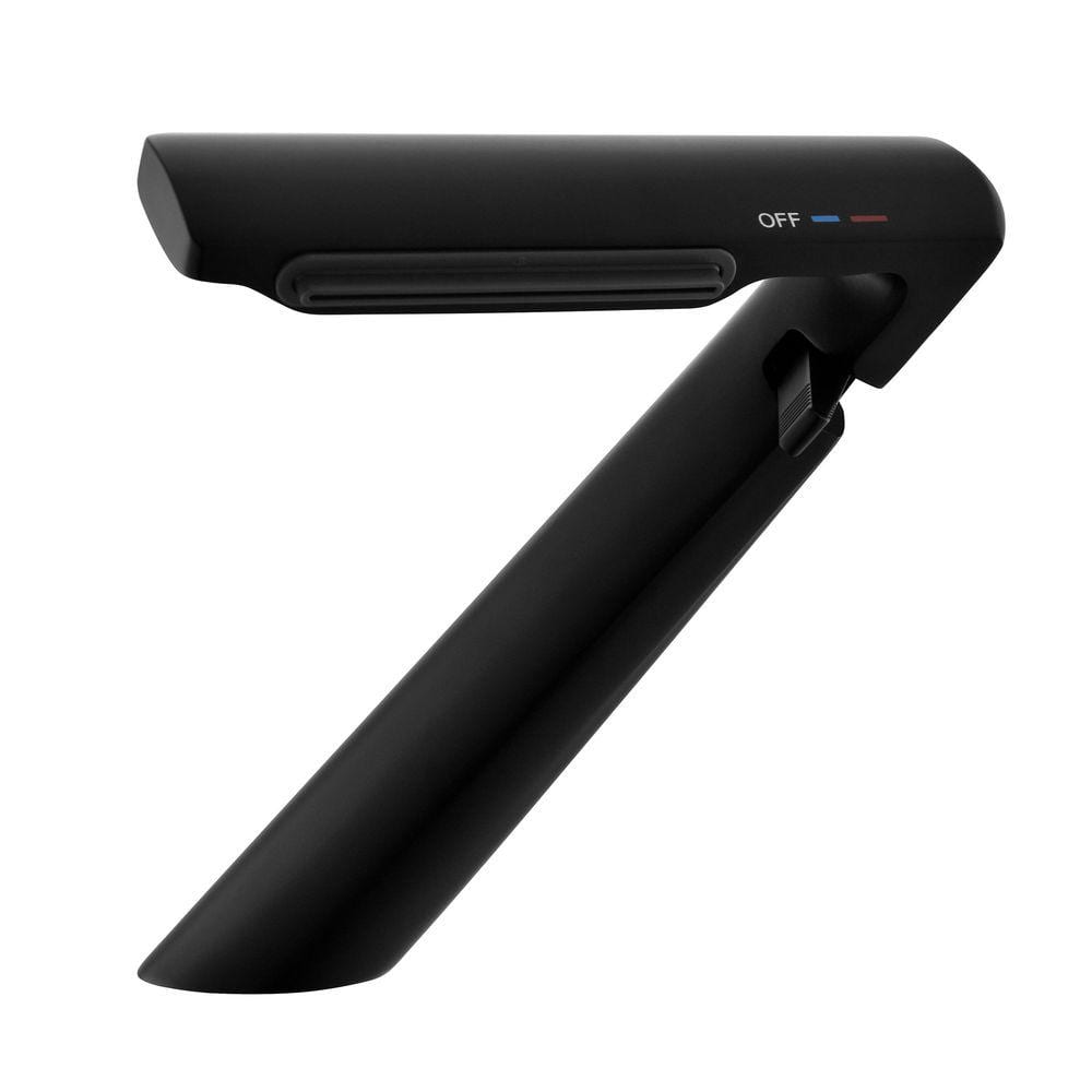Single Handle Single Hole Bathroom Sink Faucet 1.97 GPM Bathroom Faucet with Detachable Aerator in Matte Black