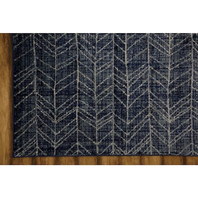Birmingham Blue 8 ft. x 10 ft. Area Rug