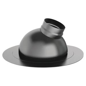 2 in. Diameter Adjustable Polypropylene Roof Flashing Venting for Water Heaters