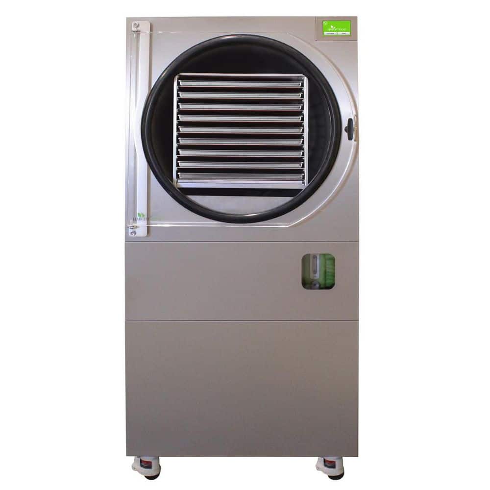 9-Tray HRC100 Commercial Stainless Steel Freeze Dryer with HRC Premier Industrial Vacuum Pump and Wi-Fi Adapter
