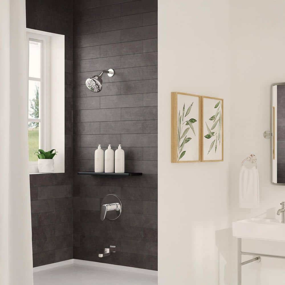 Chrome Fold Away Tub Spout with Diverter