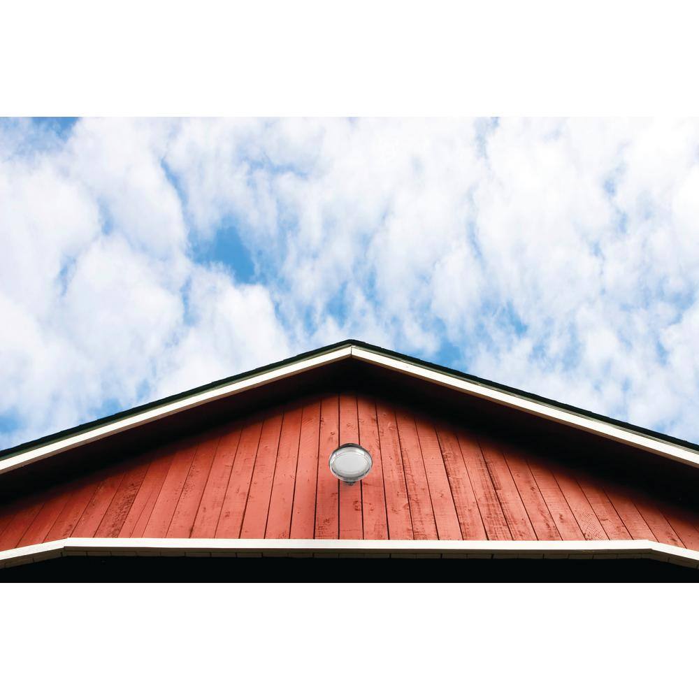 Dark Bronze Aluminum Outdoor LED Security Light with Photocell