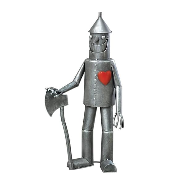 Woodsman with a Heart Garden Statue