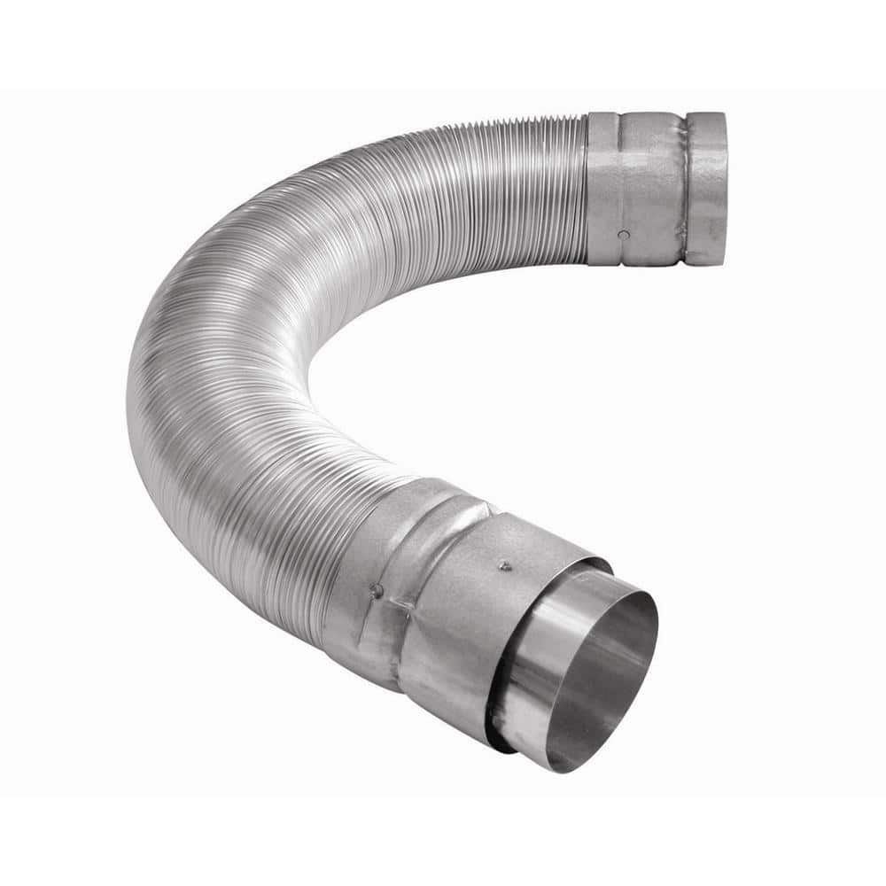 Stainless Steel Flex Pipe Exhaust Couplings W/ Extensions 2.5' X 6