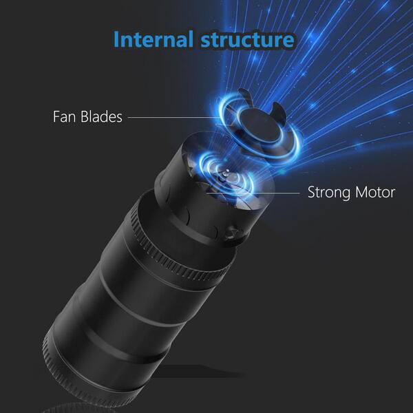 KIWDZFU 3 in. Inline Booster Duct Fan with Speed Controller