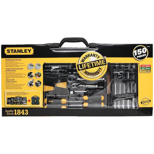 Stanley 145 Piece Drive Mechanic's Tool Set