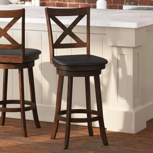 Sgabello Taylor logo Barstool 24 brown 1510