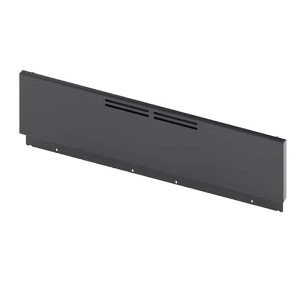 Bosch Low Back Guard for 30 in. Industrial Style Range in Black Stainless Steel