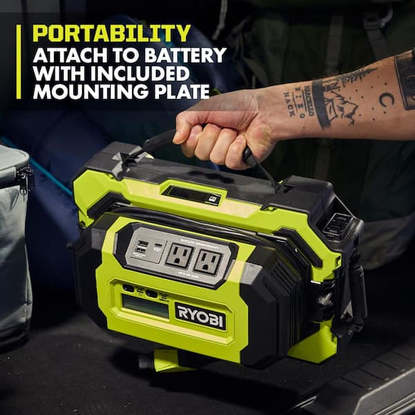 RYOBI 80V 1000-Watt Inverter Power Source (Tool Only) RY80BG02B