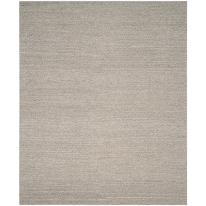 Natura Silver 9 ft. x 12 ft. Solid Area Rug