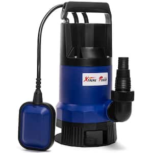 1/2 HP Dirty and Clean Water Submersible Thermoplastic Utility Sump Pump with 25 ft. Cord