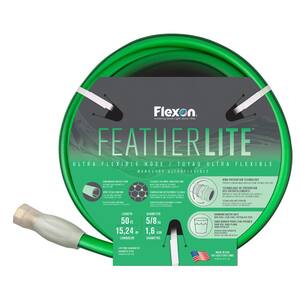 Featherlite 5/8 in. Dia x 50 ft. Ultra-Flexible Garden Hose
