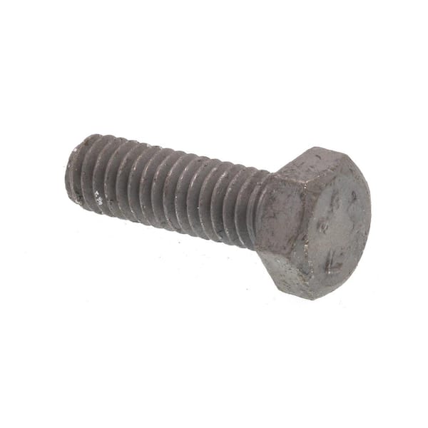 Prime-Line 5/16 in.-18 x 1 in. A307 Grade A Hot Dip Galvanized Steel Hex Bolts (25-Pack)