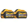 DEWALT FLEXVOLT 20V/60V MAX Lithium-Ion 9.0Ah Battery Pack (2 Pack) DCB609-2
