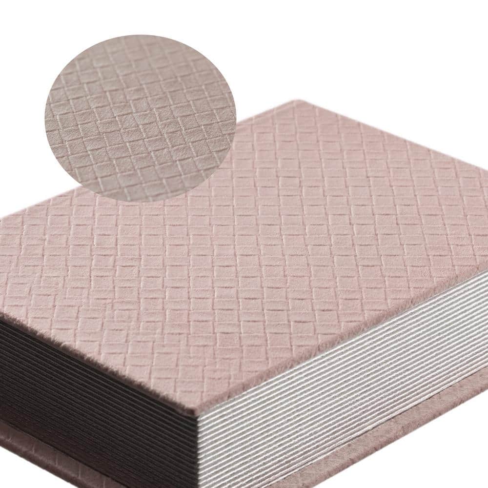 Pink Velvet Antique Wooden Lidded Storage Box Set