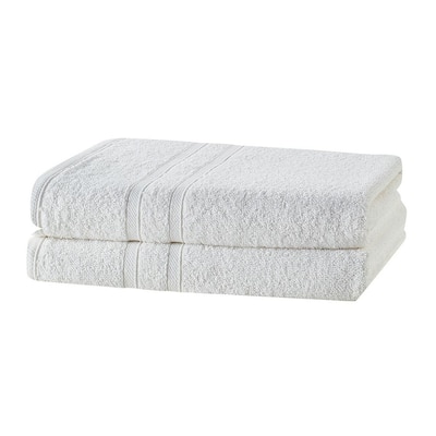 CANNON 100% Cotton Low Twist Bath Towels (30 in. L x 54 in. W), 550 GSM,  Highly Absorbent, Super Soft, Fluffy (2-Pack, Ocher) MSI017890 - The Home  Depot