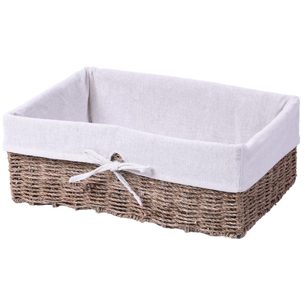 white storage basket