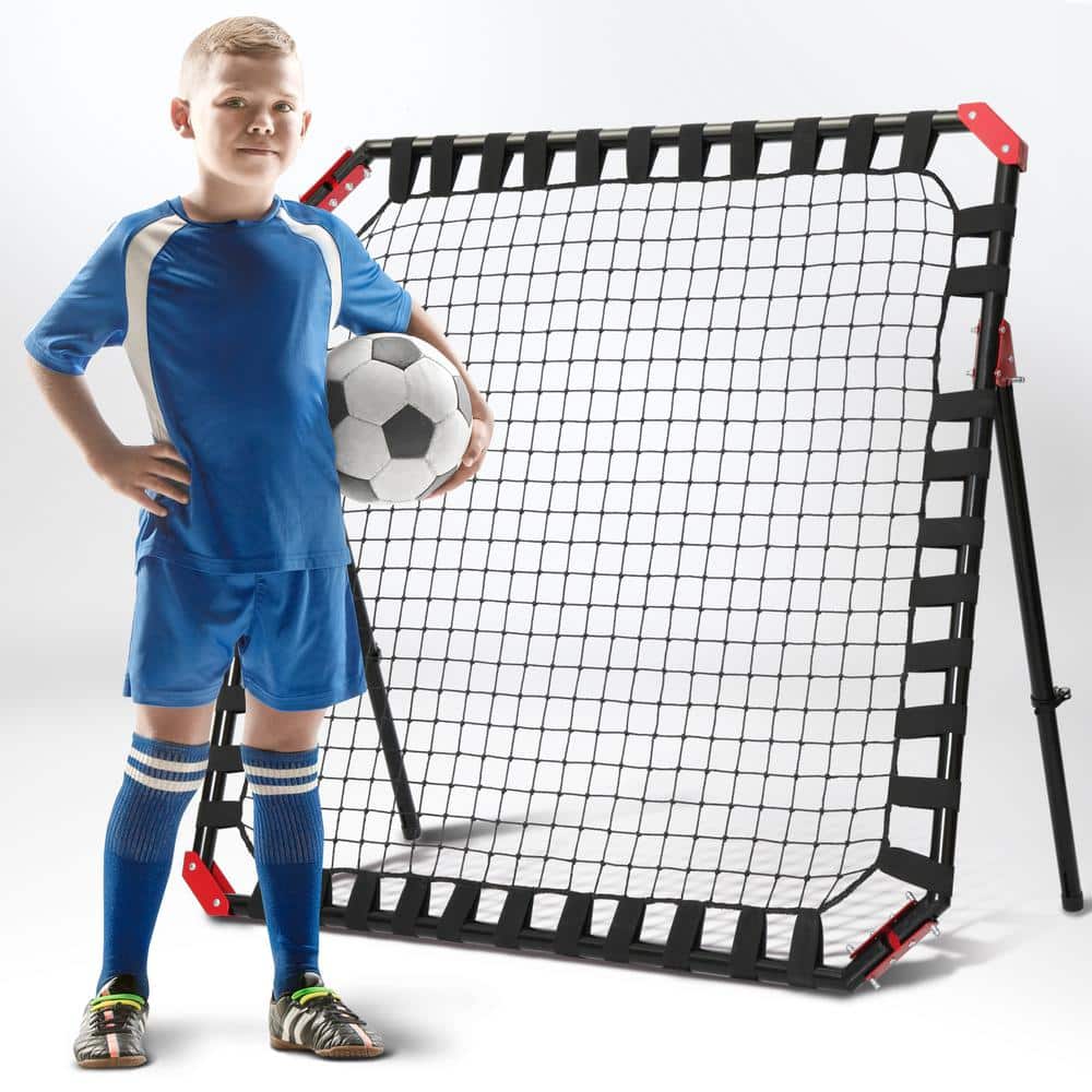 Hey! Play! Soccer Rebounder Reflex Training Set HW3500123 - The Home Depot