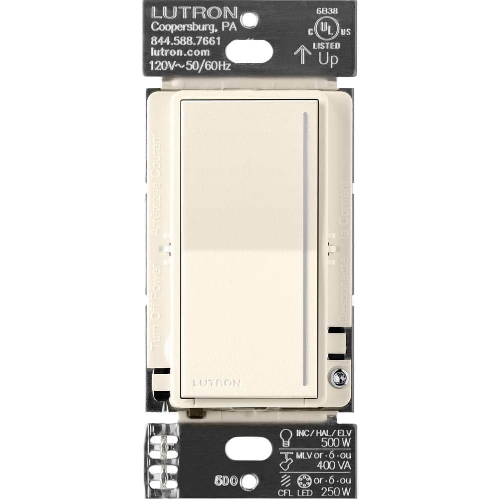 Lutron Sunnata Pro LED+ Touch Dimmer Switch, for 500W ELV/MLV, 250W LED, Single Pole/Multi