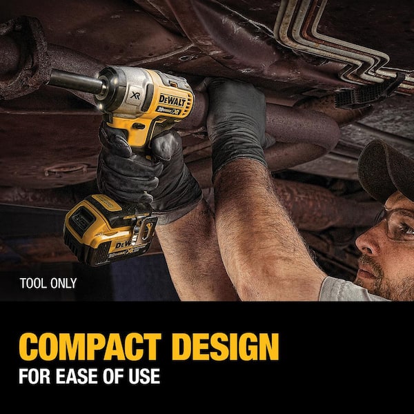 20V Cordless 3/8 in. Compact Impact Wrench - Tool Only
