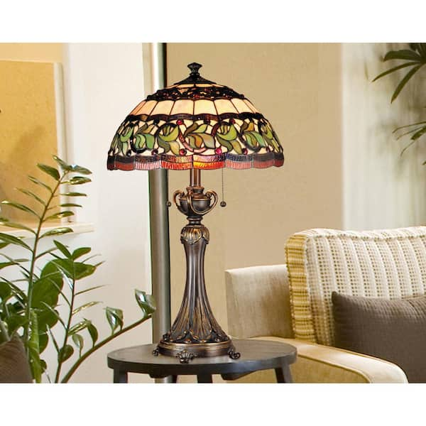 Dale Tiffany TT90179 Chicago Table Lamp