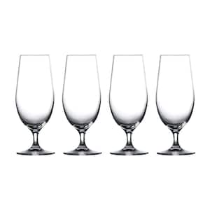 Moments 15.5 oz Clear Beer Glass Set of 4