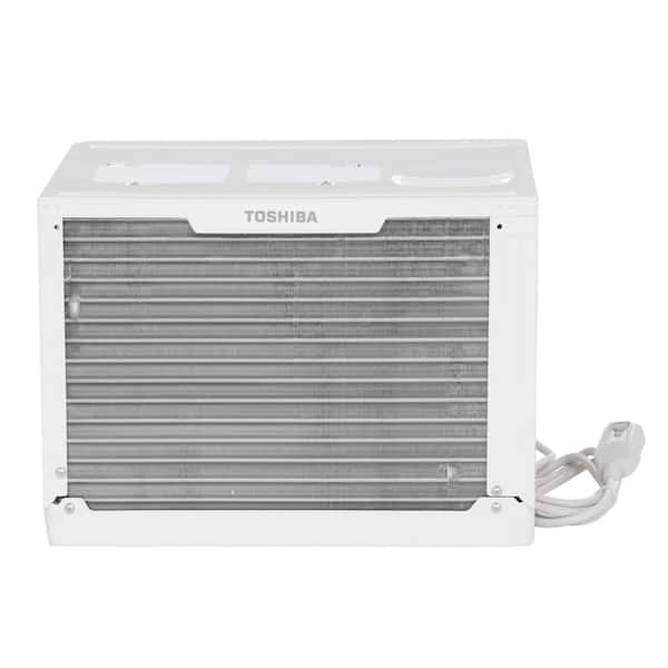Toshiba - 12,000 BTU 115-Volt Smart Wi-Fi Touch Control Window Air Conditioner with Remote for upto 550 sq. ft.