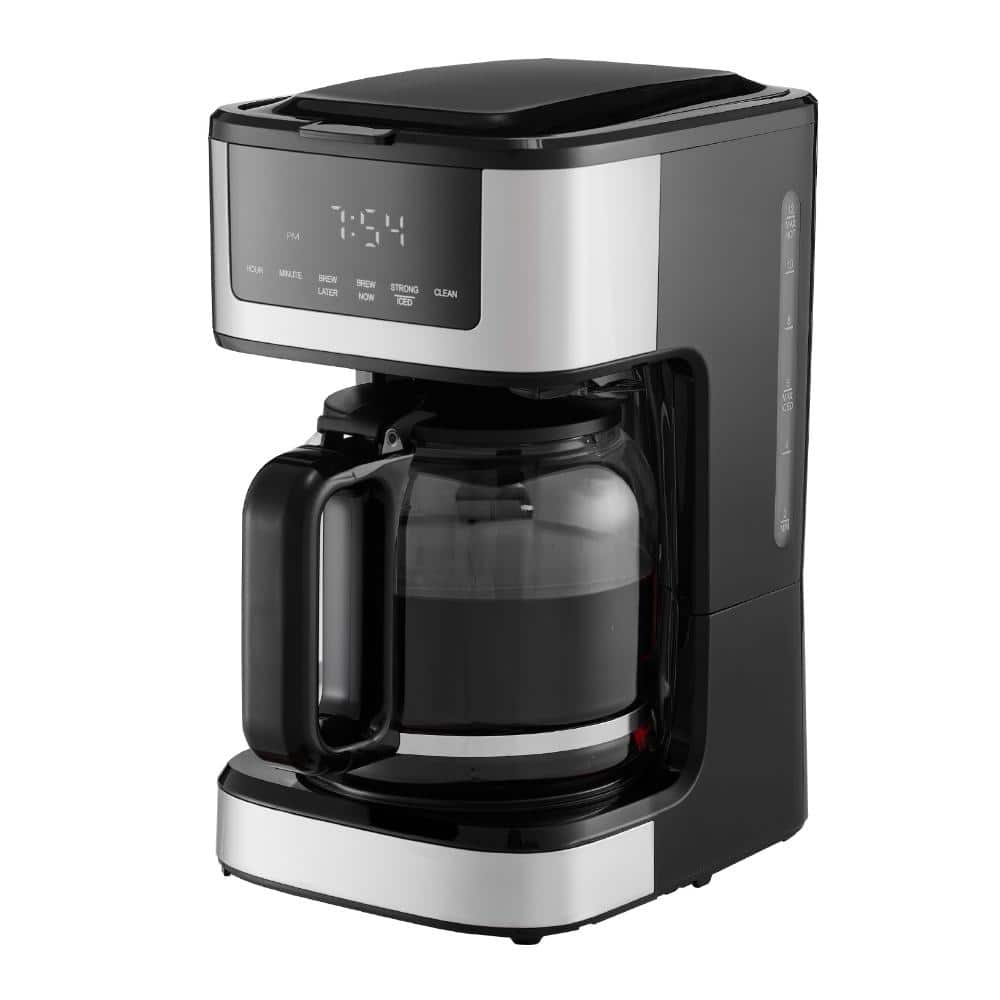 Programmable Coffee Maker, 12-Cup Drip Coffee Machine with Touch Screen, 24-Hour Timer, 4-Hour Keep Warm price history on PriceWatchPro