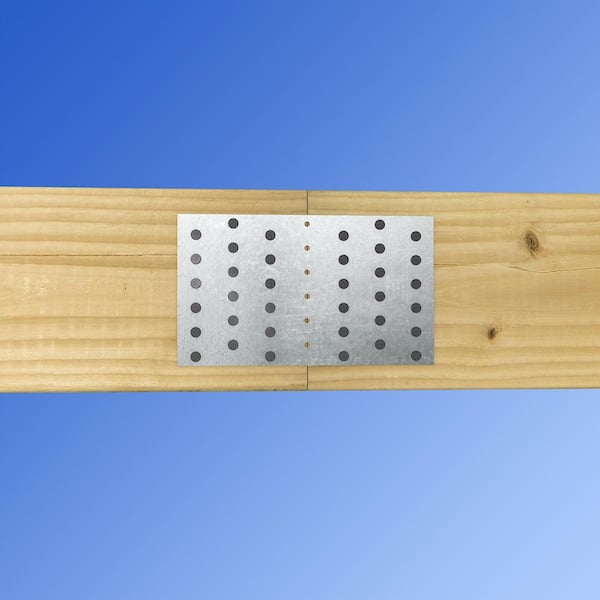 TP 4-1/8 in. x 7 in. 20-Gauge Galvanized Tie Plate