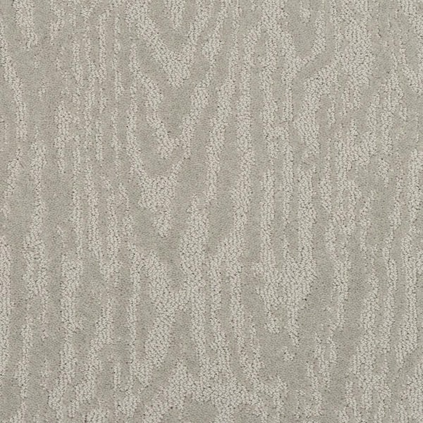 8 in. x 8 in. Pattern Carpet Sample-Classic Cabin-Color Greystone