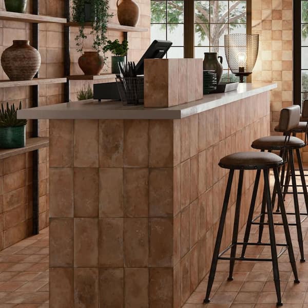 Kings Storia Due Natural 9 in. x 9 in. Porcelain Floor and Wall Tile (7.15 sq. ft./Case)
