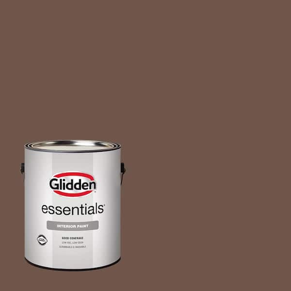Glidden Essentials 1-gal. PPG1074-6 Carmelized Walnut Eggshell Interior Paint