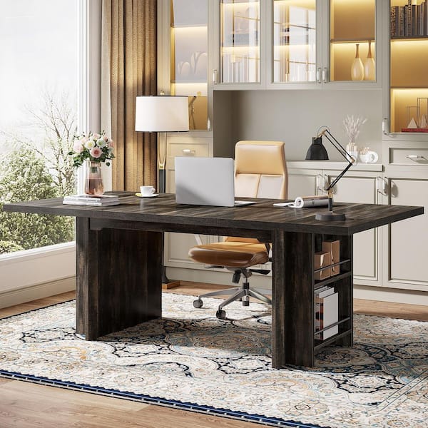 TRIBESIGNS WAY TO ORIGIN Halseey 63 in. Rectangular Vintage Brown