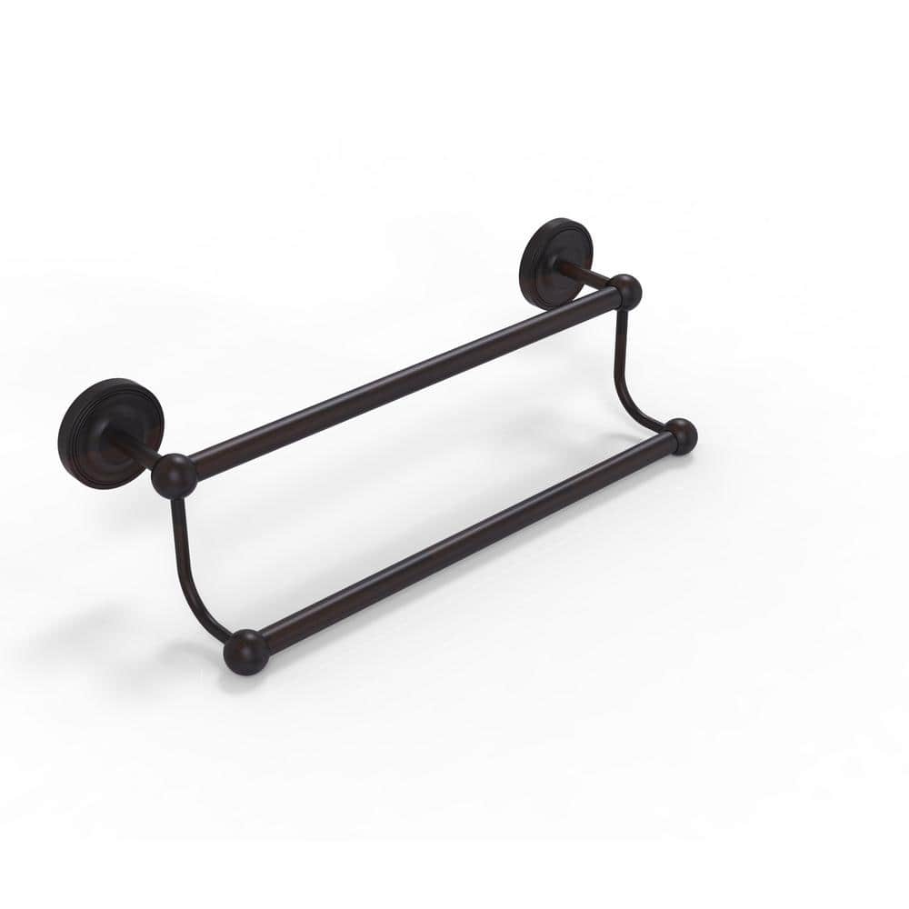 Prestige Regal Collection 18 in. Wall Mounted Double Towel Bar in Venetian Bronze price history on PriceWatchPro