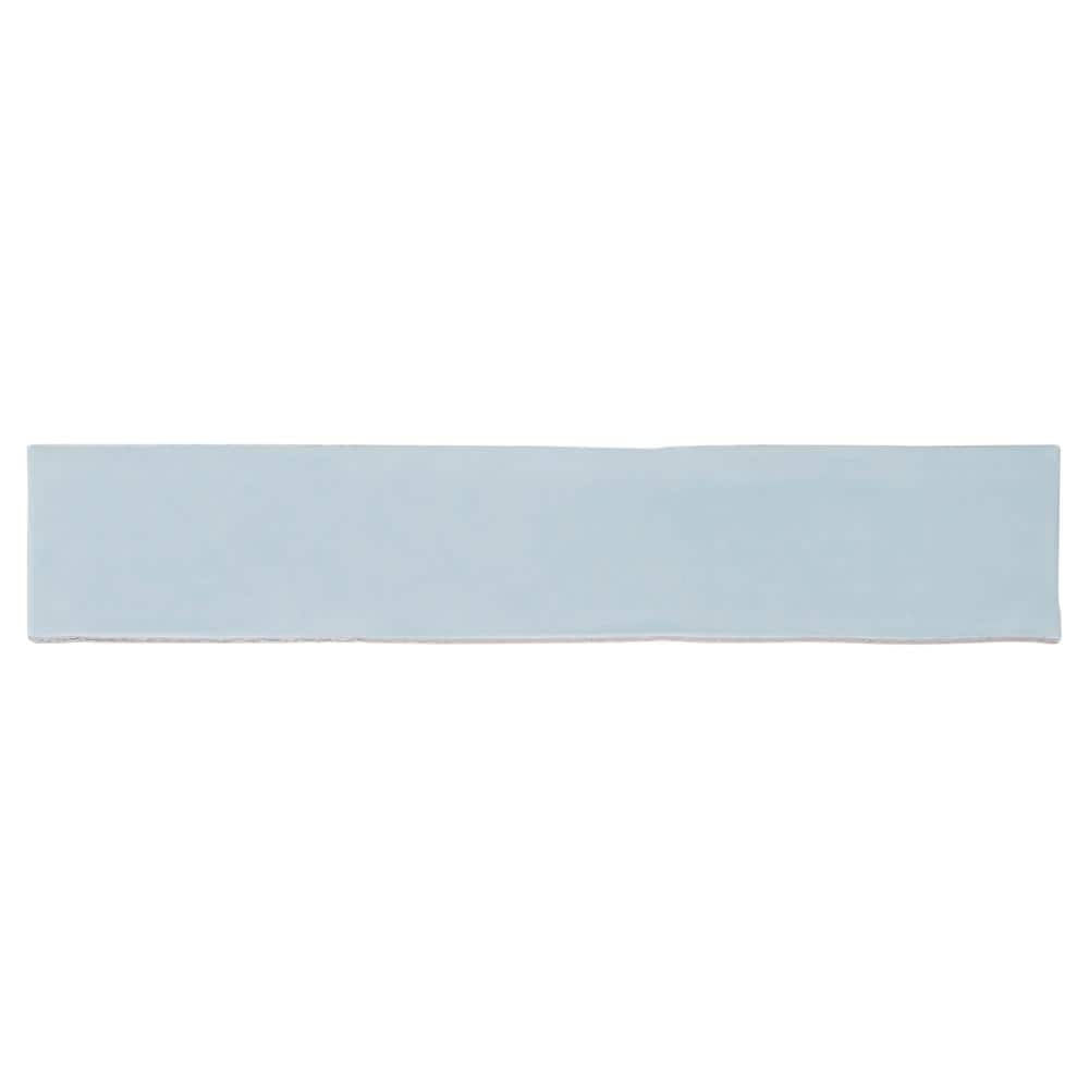 Pivot Blue Glossy Ceramic 2x10 Subway Tile