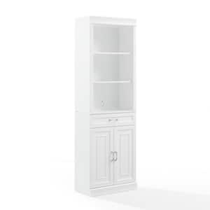Stanton White Storage Bookcase