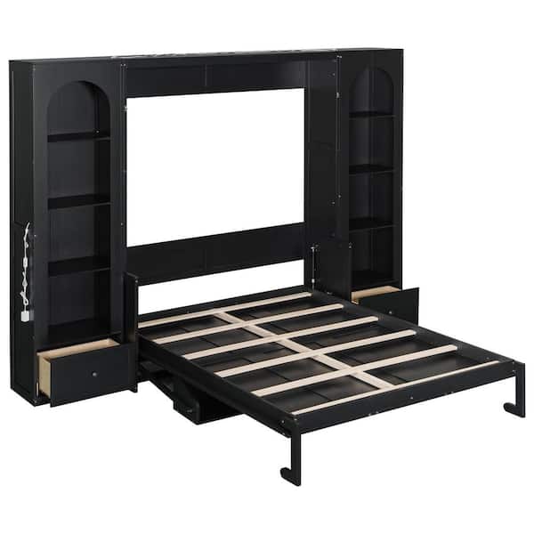 Harper & Bright Designs Queen Size Murphy Bed