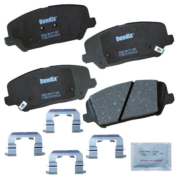 Bendix Premium Copper Free Disc Brake Pad Set 2003-2008 Isuzu Ascender 4.2L
