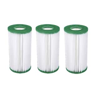 Type III A/C 1000 and 1500 GPH Replacement Pool Filter Cartridges (4-Pack)