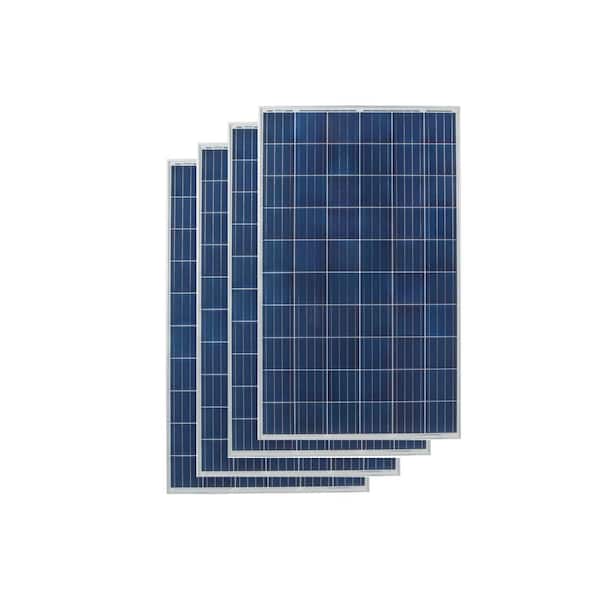 Grape Solar 265-Watt Polycrystalline Solar Panel (4-Pack)