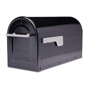 Architectural Mailboxes Roxbury Rubbed Bronze, Large, Steel, Post Mount ...