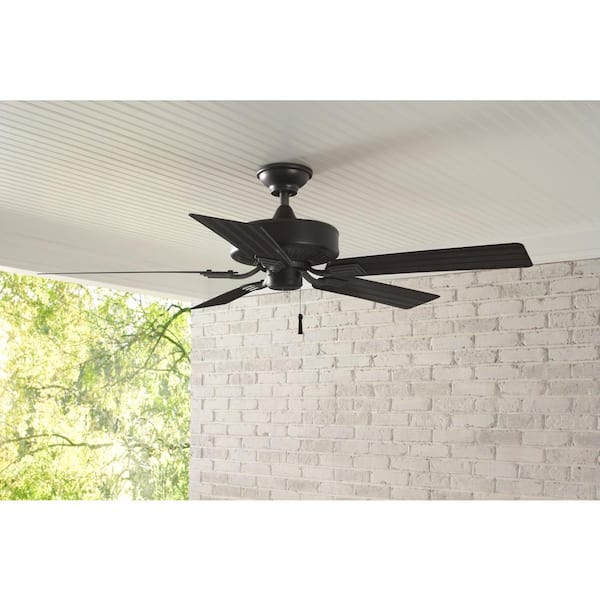 Barrow Island 52 in. Indoor/Outdoor Wet Rated Natural Iron Ceiling fan