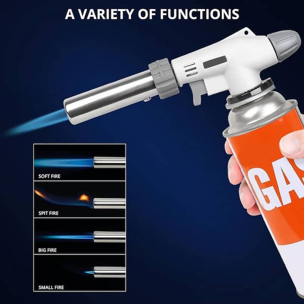 JFVKAF Aluminum Alloy Finish Butane Torch Lighter Head with