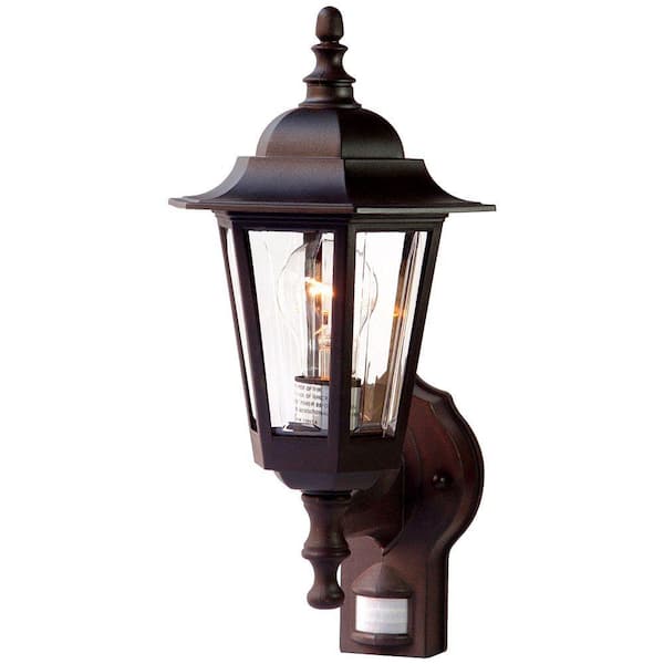 Acclaim Lighting Tidewater Collection 1-Light Architectural Bronze Outdoor Wall-Mount Light Fixture